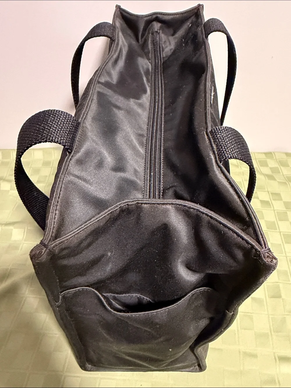 Kate Spade New York Vintage Black Nylon Diaper Bag